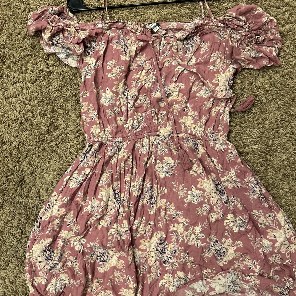 American Eagle Outfitters Floral Pink Dress